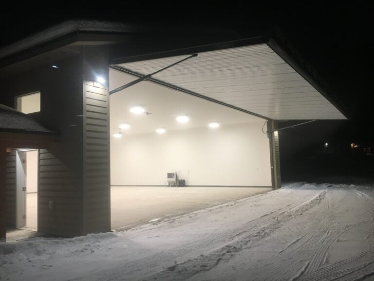 PowerLift Hydraulic Doors by Hangar Doors Alaska PowerLift Doors