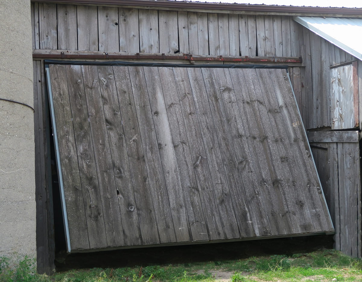 PowerLift Added To 1800s Barn - PowerLift Doors