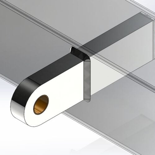 Hinge Blade Header Transparent