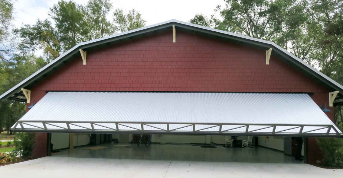 Gambrel Roof Concrete Hangar