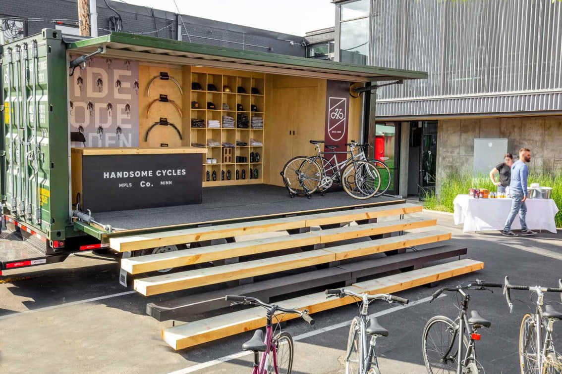 Shipping Container, Mobile Store Conversion
