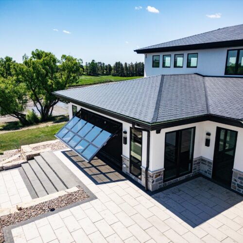 Glass Hydraulic Door