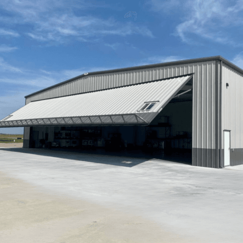 Sky High Access: 70'x18' PowerLift Door for Your Air Tractor!
