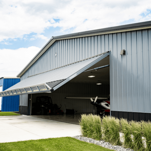 Sky High Access: The PowerLift 40x12 Hangar Door at Canton Airport
