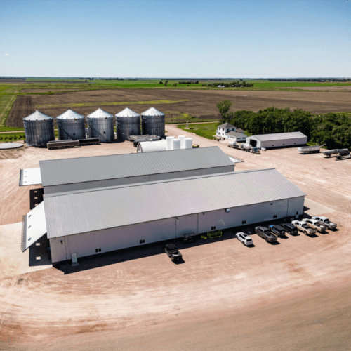 Triple the Power: Bannwarth Ag's 60'x20' PowerLift Door Installation!