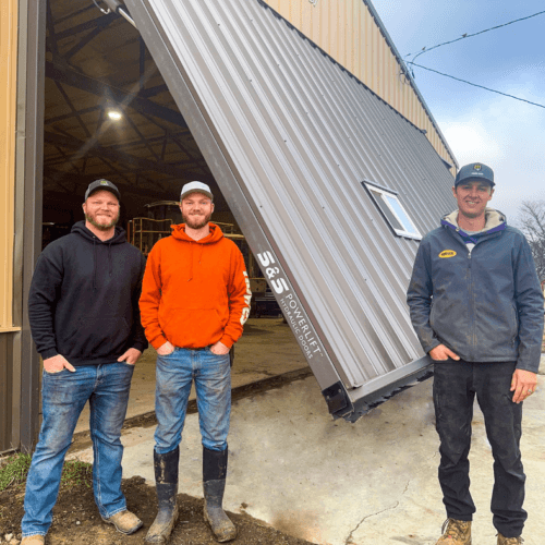 Farming in Style: PowerLift Door Installation at the Peterson Brothers' Farm