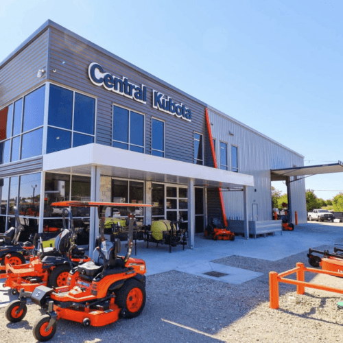Precision and Strength: PowerLift Doors at Kubota Dealership