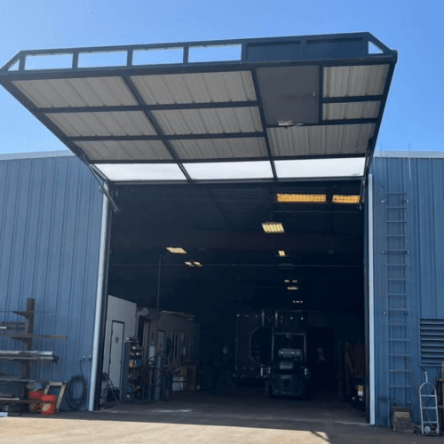 Big Lift, Smooth Access: The 20' x 18' PowerLift Door