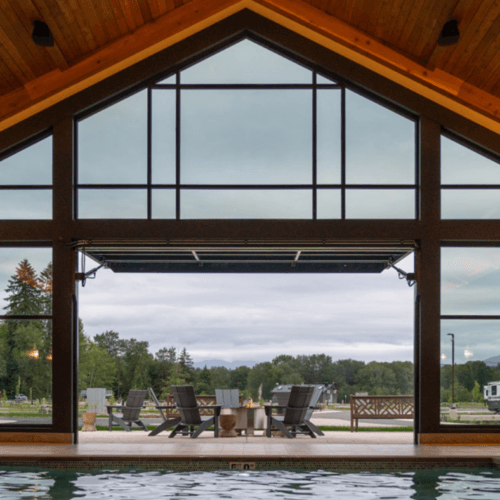 Glass with Class: Elevating Poolside Luxury