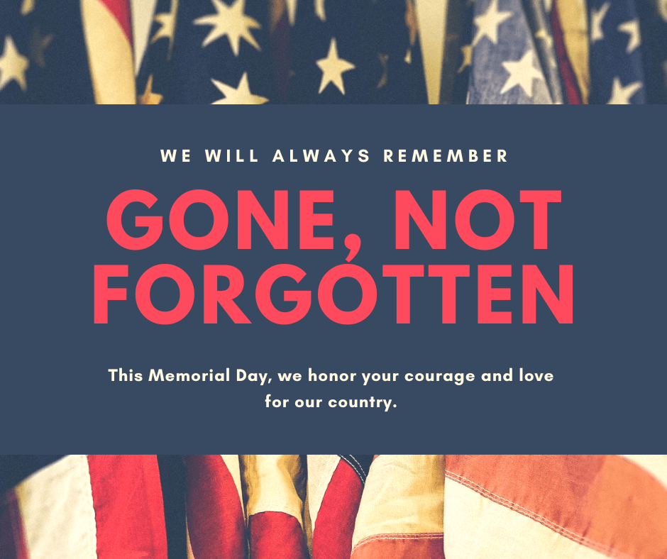 Wishing everyone a safe and meaningful Memorial Day From: PowerLift Doors