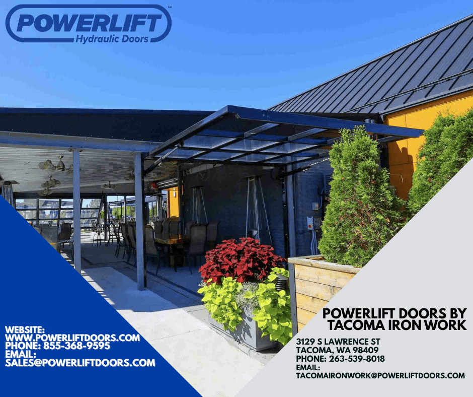 PowerLift Doors by Tacoma Iron Work – Built Strong, Built Local
