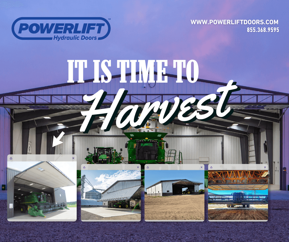 It’s Time to Harvest: Why PowerLift Hydraulic Doors Make the Difference