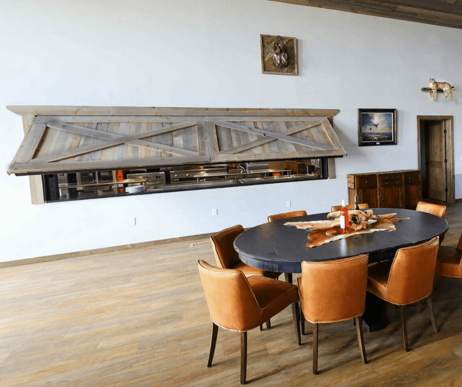 Kitchen To Great Room Serving Wall