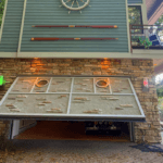 Seamless Design Meets the Shoreline: A PowerLift Door on Lake Saugatuck