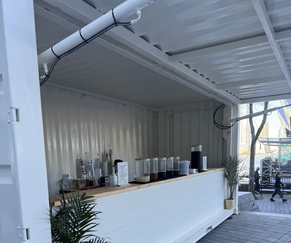 Shipping Container Mobile Cafe 20 x 8