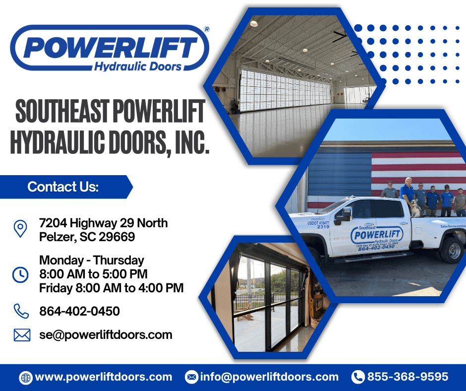 Southeast PowerLift Hydraulic Doors