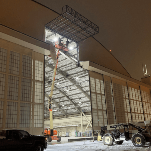 AWACS Hangar Anchorage, AK 30x14-Alaska