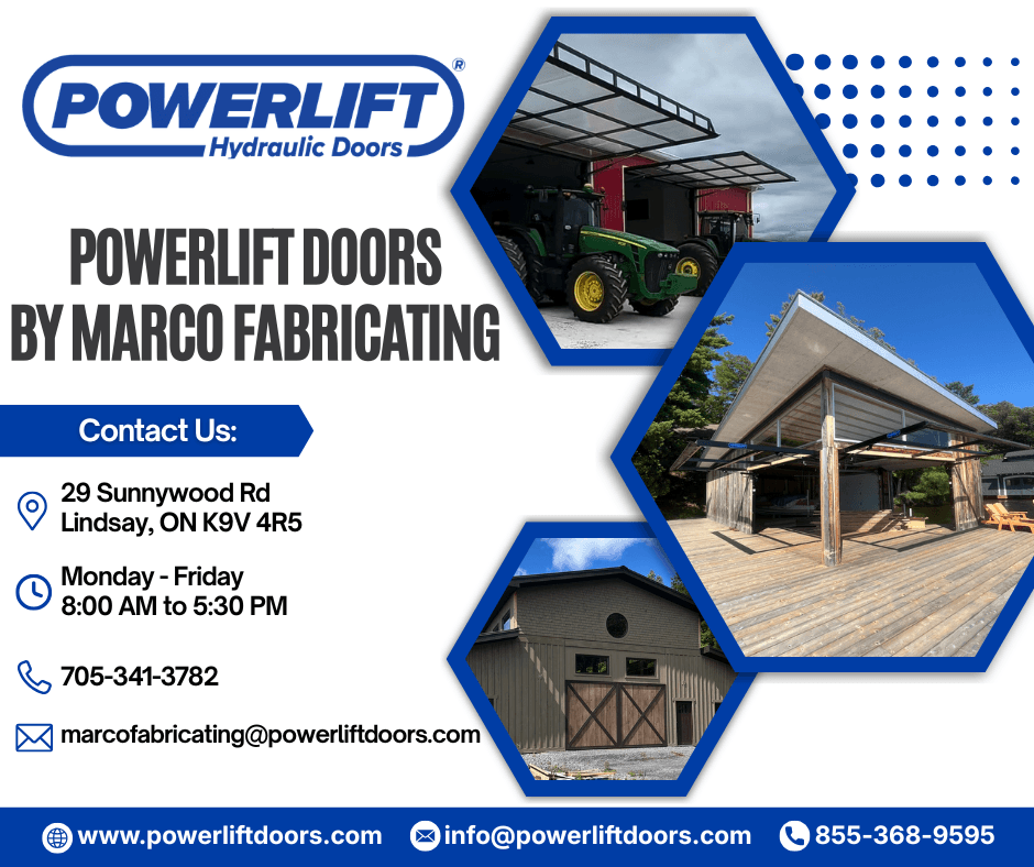 PowerLift Doors by Marco Fabricating