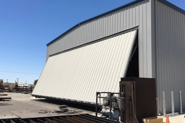 Big Upgrade: New 53' x 20' PowerLift Hydraulic Door Installed!