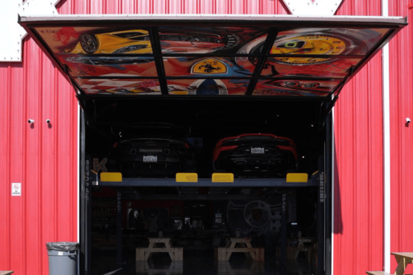 Porky's Backyard: Where Food, Fun, and 11 PowerLift Doors Meet!