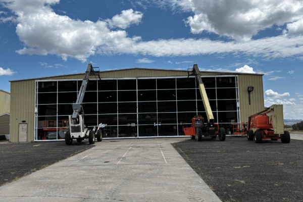 Smoke Jumper Base Hangar 80x24-Architectural Specialties