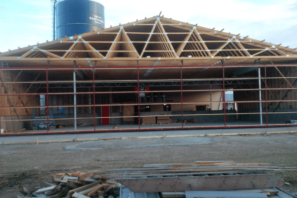 Kleefeld, MB Dairy Farm 72x14-Manitoba