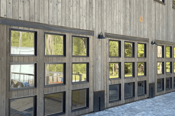 Power Meets Style: A Garage with 4 PowerLift Doors