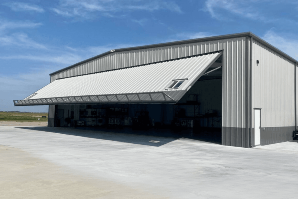 Sky High Access: 70'x18' PowerLift Door for Your Air Tractor!