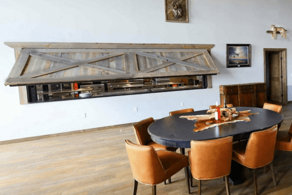 Kitchen To Great Room Serving Wall