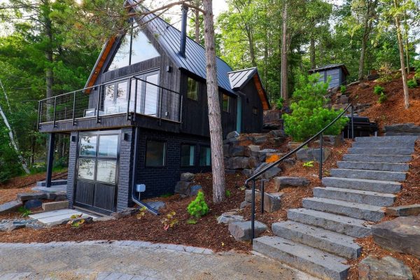 PowerLift Glass Boathouse Door