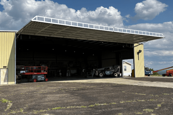 Smoke Jumper Base Hangar 80x24-Architectural Specialties