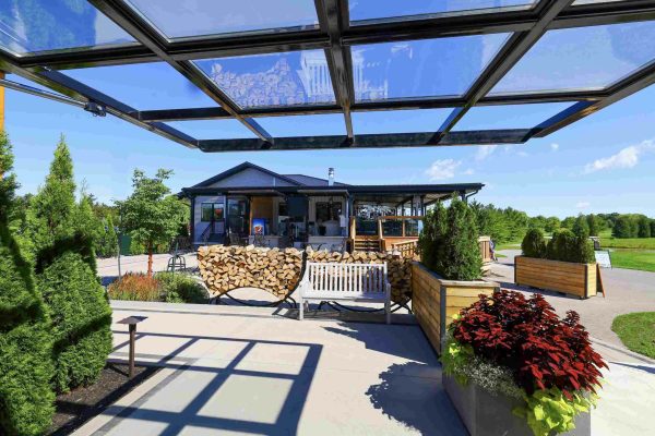 Golf restaurants w 16' x 8' & 14' x 8' & 2 - 8' x 8' glass walls ON (77) post PS resized for website