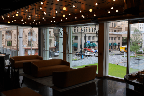 The Exchange All Glass Door