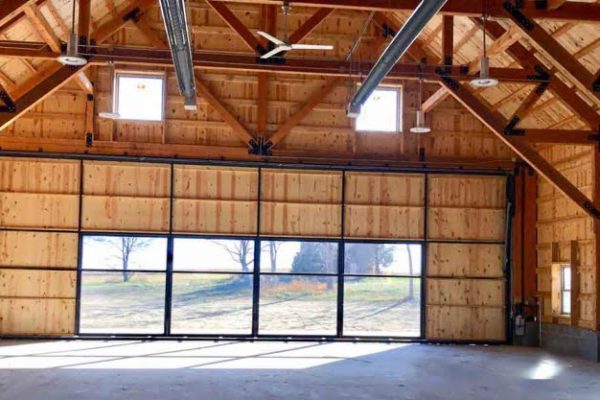 Wood bldg 44' x 15' glass and wood door NE post PS resized for website (4)